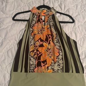 Women’s professional work floral shirt